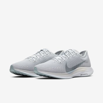 Nike Zoom Pegasus Turbo 2 - Női Futócipő - Platina/Szürke/Fehér